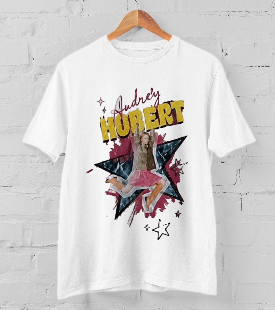 Audrey Hubert The Staircase To Stardom Tour Jumping Starburst T-Shirt