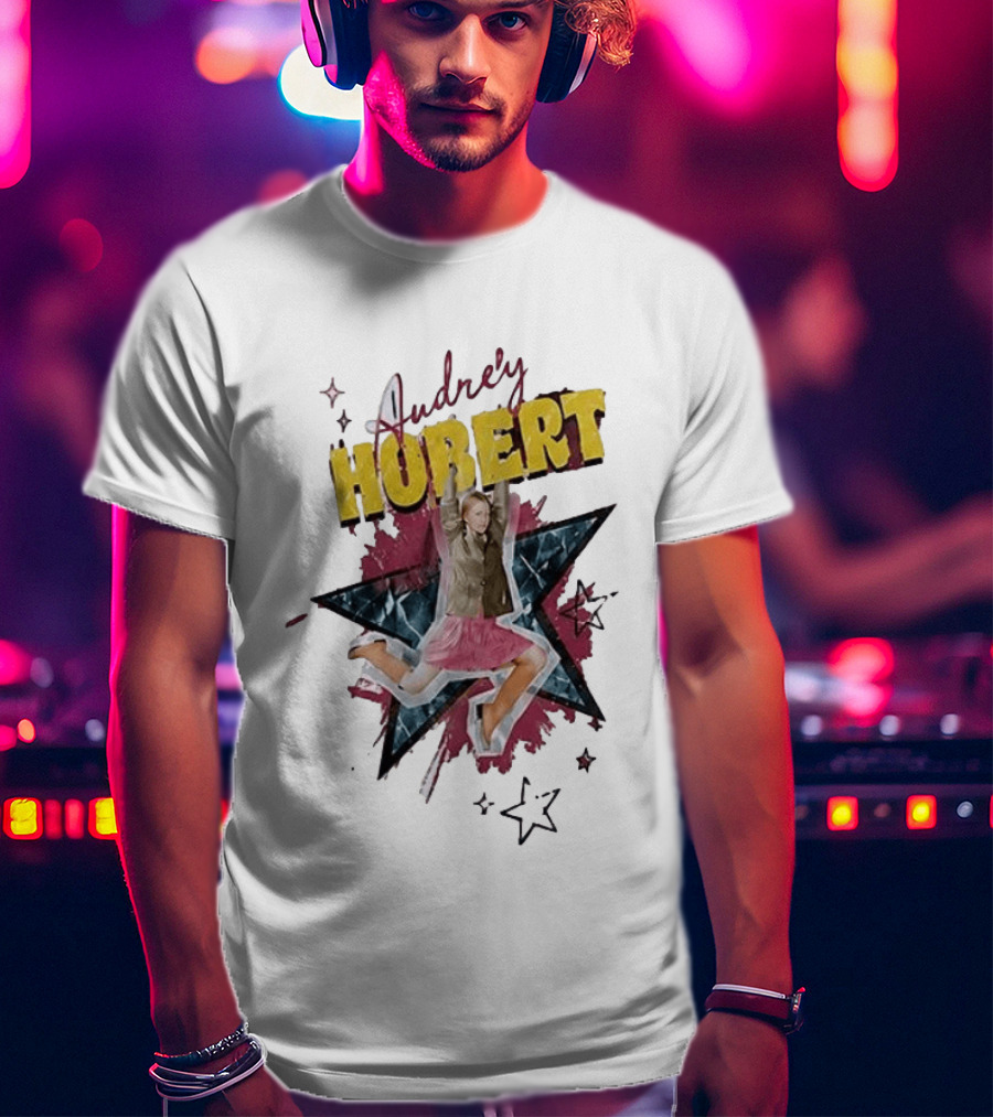 Audrey Hubert The Staircase To Stardom Tour Jumping Starburst T-Shirt