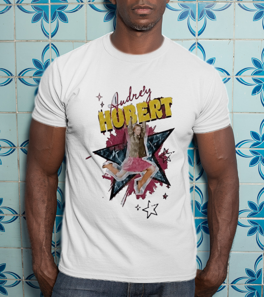 Audrey Hubert The Staircase To Stardom Tour Jumping Starburst T-Shirt