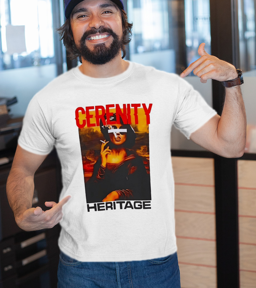 Cerenity Heritage Mona Lisa Smoking T-Shirt