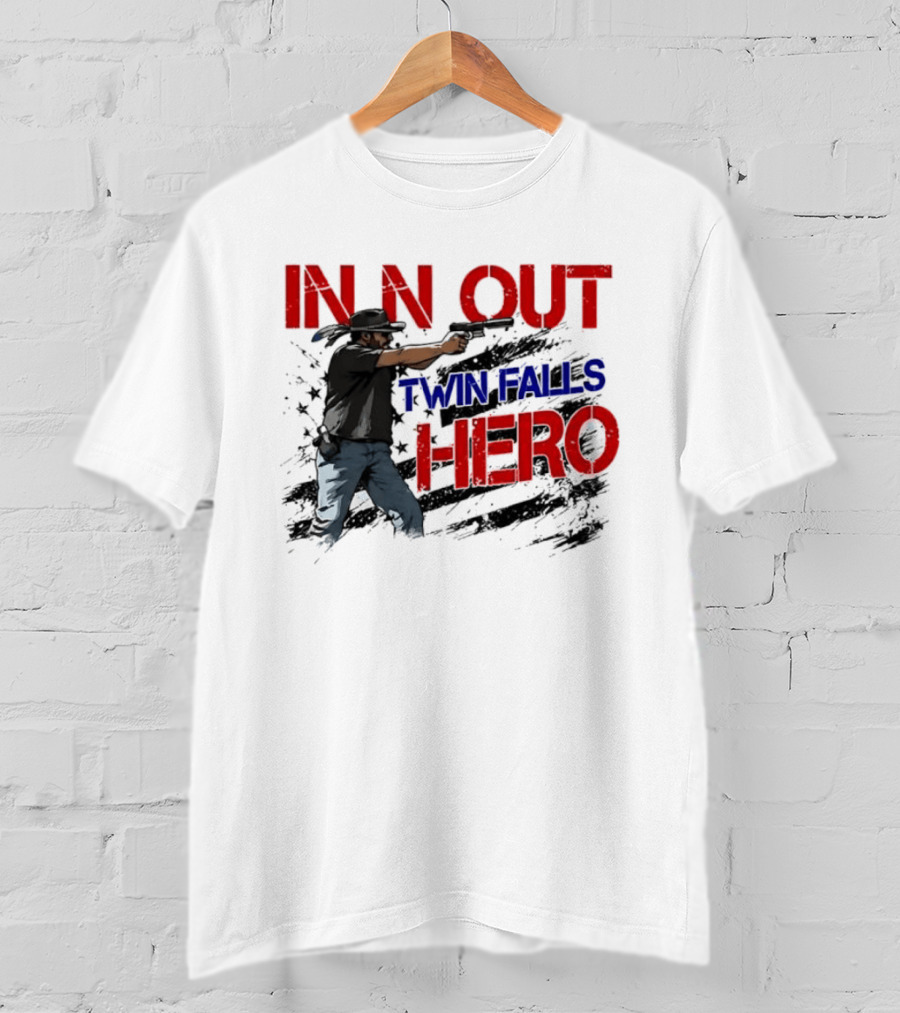 IN N OUT Twin Falls Hero Jordan Salinas T-Shirt