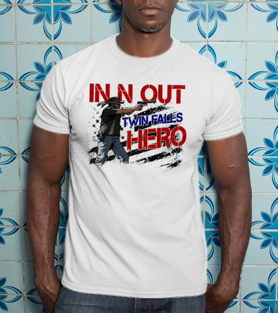 IN N OUT Twin Falls Hero Jordan Salinas T-Shirt
