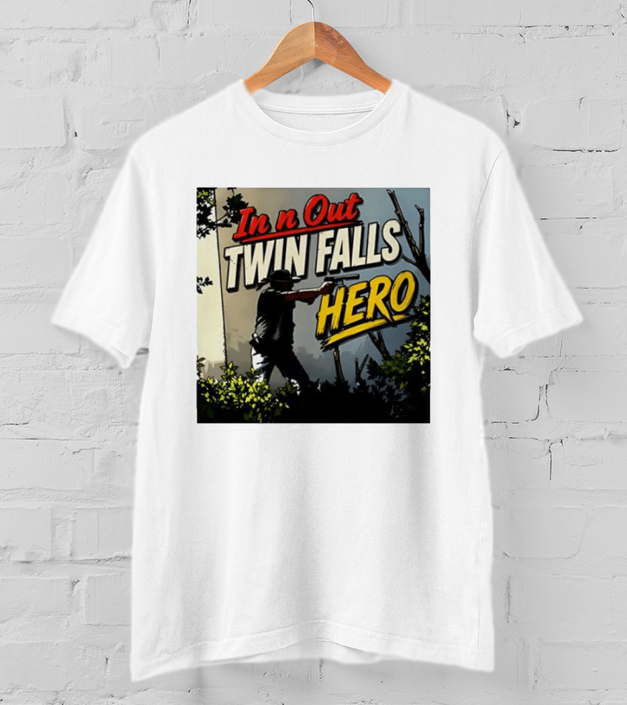In N Out Twin Falls Hero Jordan Salinas 2026 T-Shirt