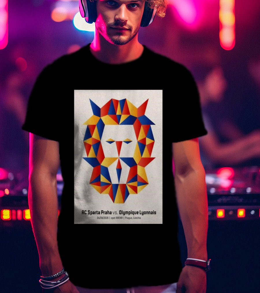 AC Sparta Praha Vs Olympique Lyonnais 2026 Epet ARENA Prague August 4 T-Shirt