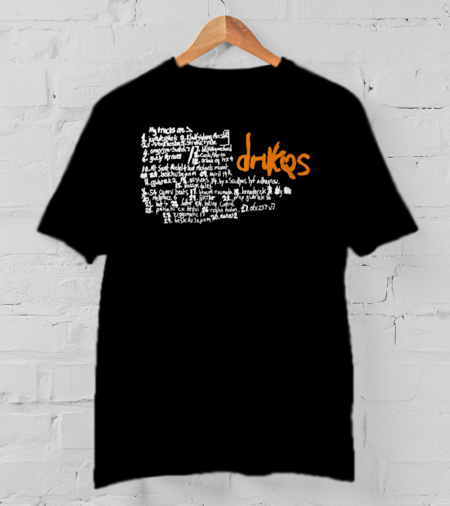 Aphex Twin Drukqs Tracklist Richard D James Brown T-Shirt