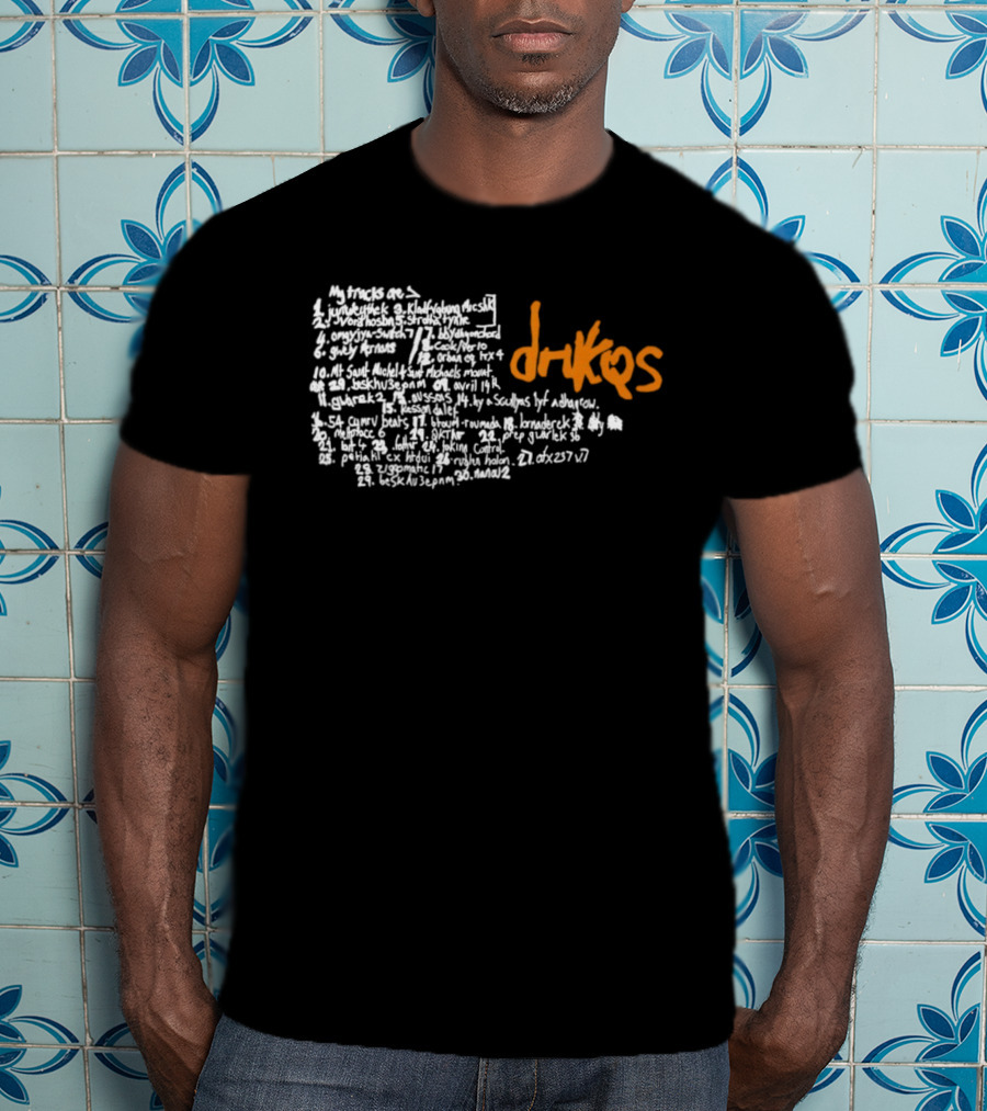 Aphex Twin Drukqs Tracklist Richard D James Brown T-Shirt