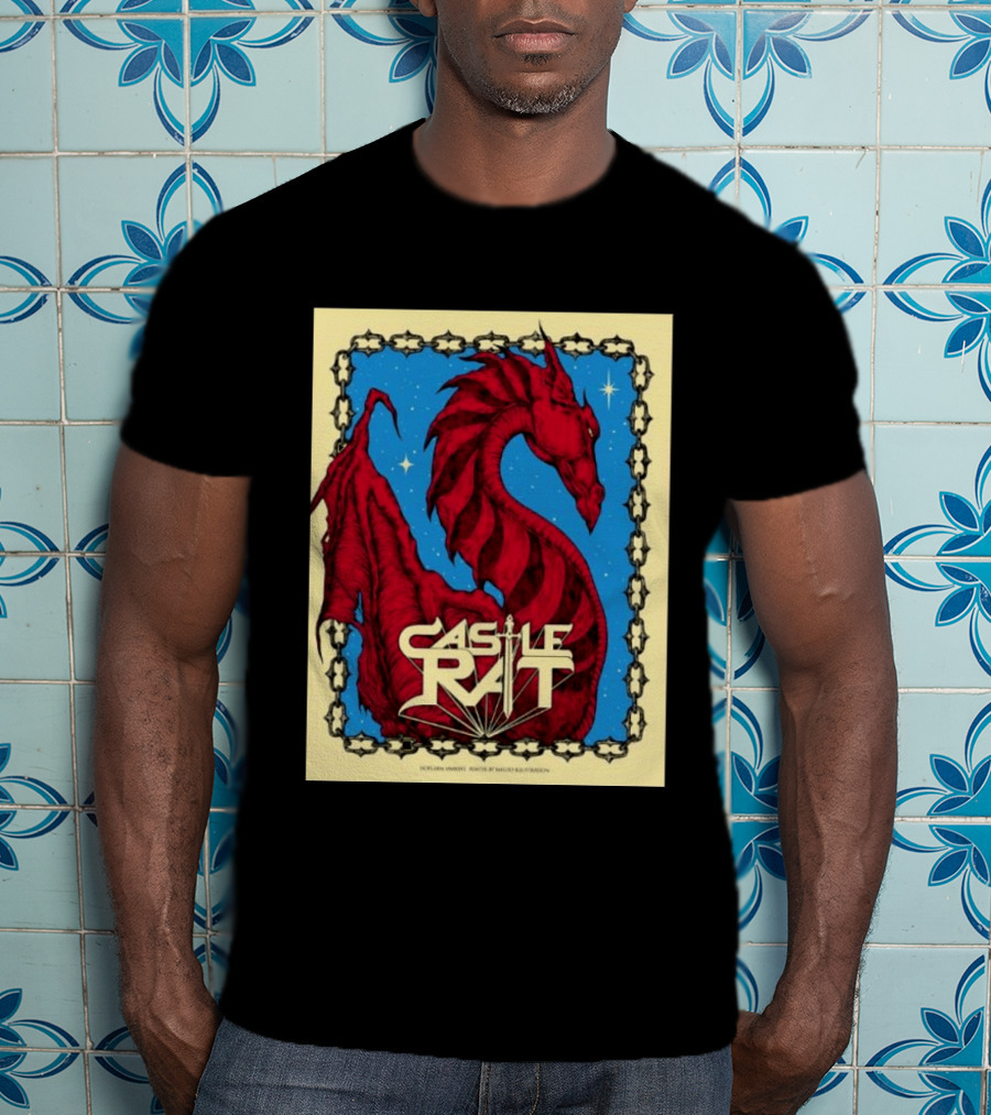 Castle Rat Sword Dragon LuckyFes'26 Babymetal Quick Dry 15 T-Shirt
