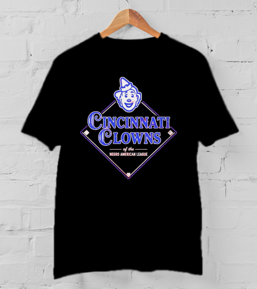 Cincinnati Clowns Negro American League Baseball Team T-Shirt