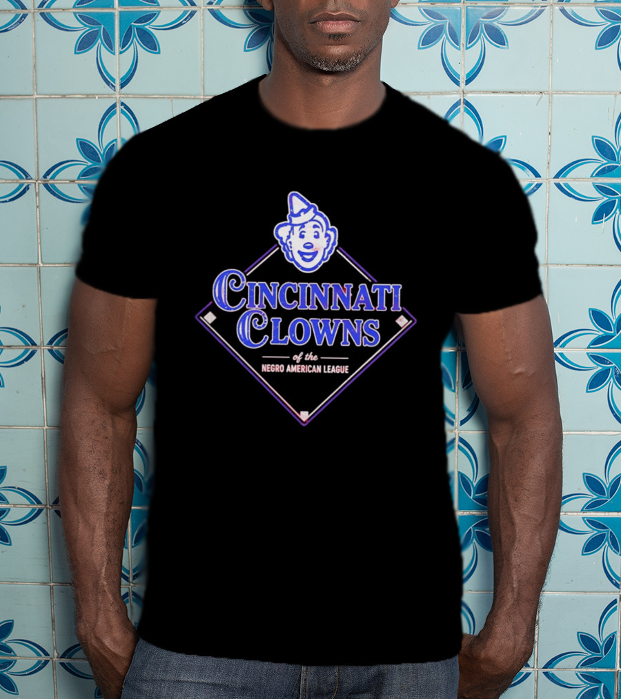 Cincinnati Clowns Negro American League Baseball Team T-Shirt