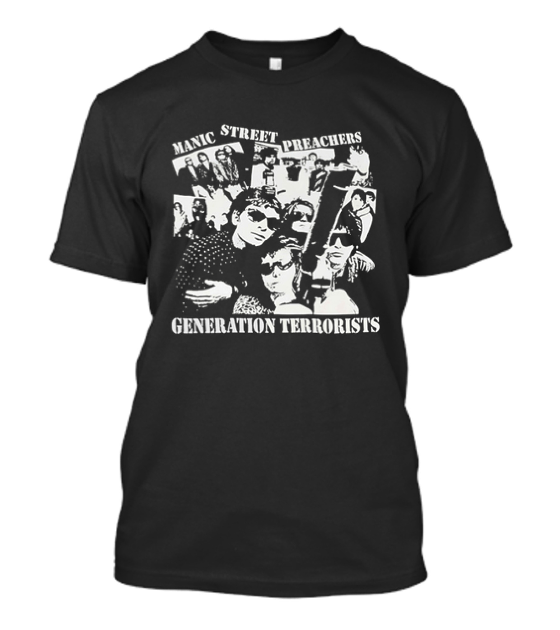 Manic Street Preachers Generation Terrorists Music Album Cover T-Shirt