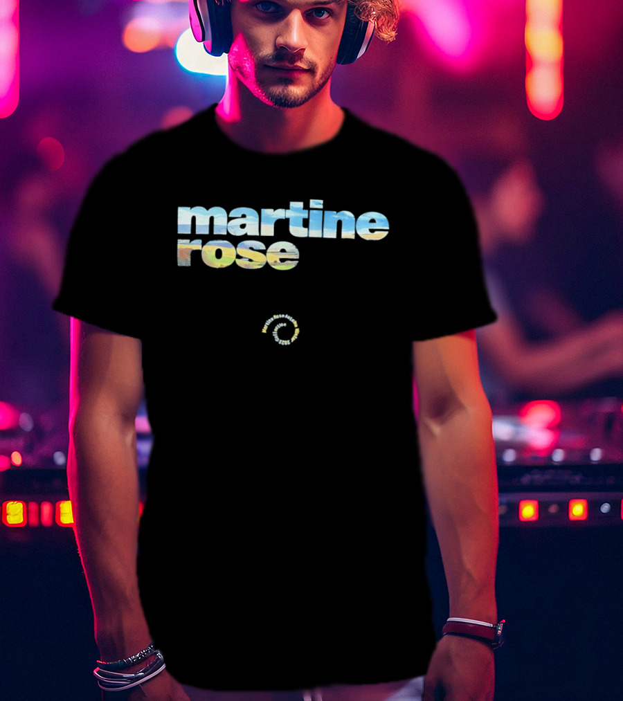 Martine Rose Autumn Winter 2021 Collection Sky Landscape Spiral T-Shirt