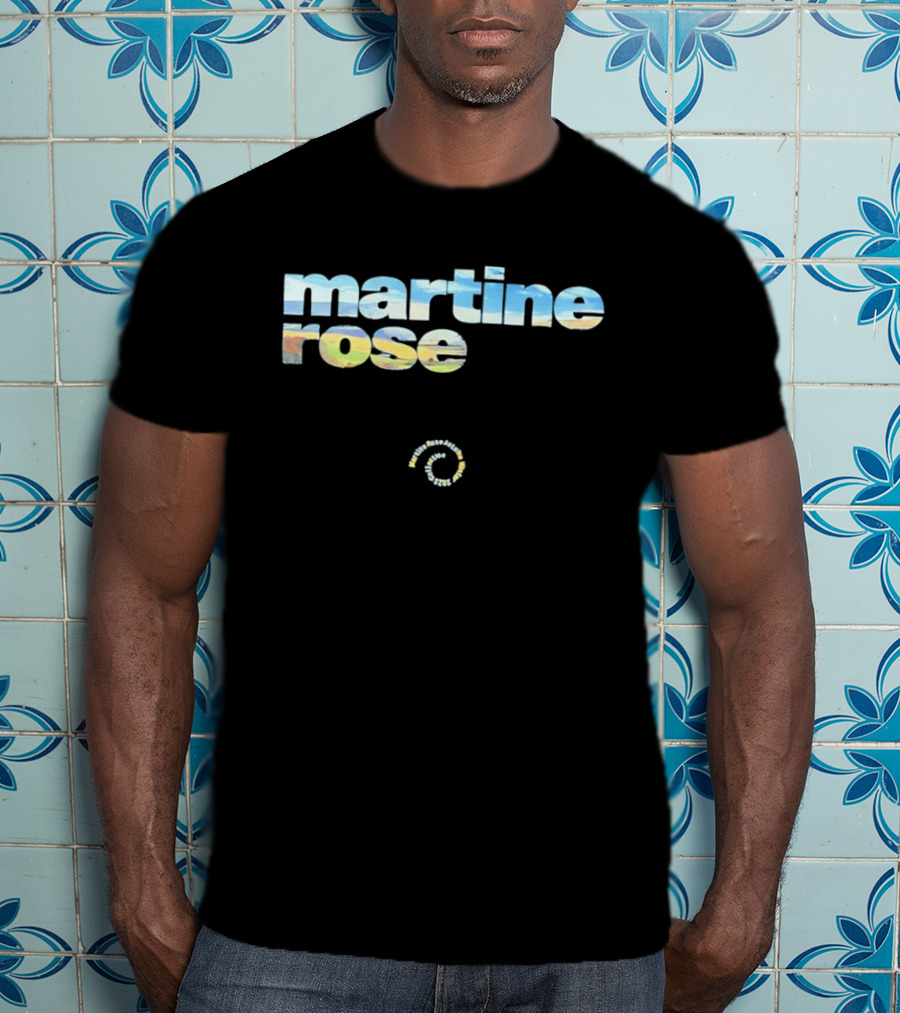 Martine Rose Autumn Winter 2021 Collection Sky Landscape Spiral T-Shirt