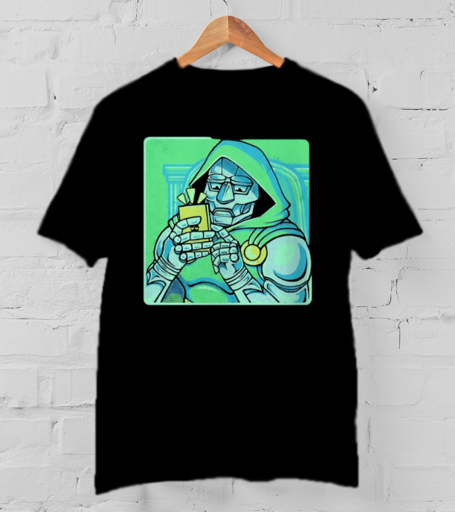 Doctor Doom Marvel Villain Doom Scroll Of Doom T-Shirt