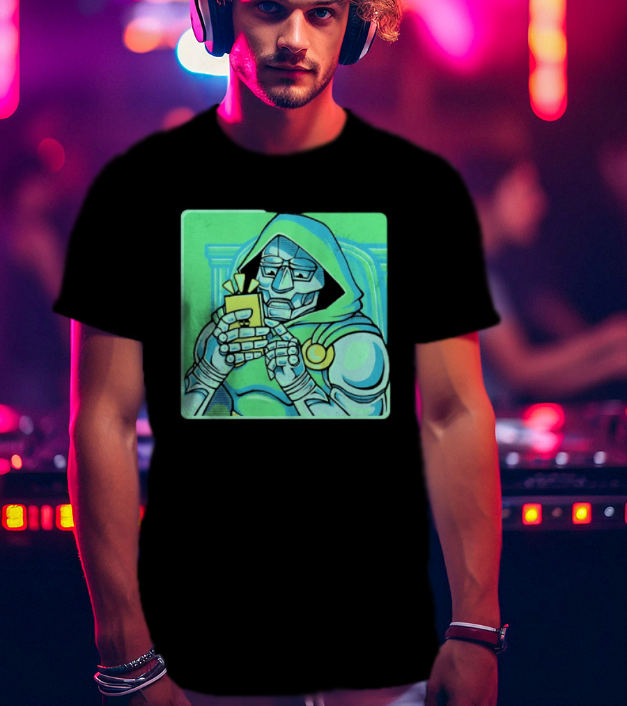 Doctor Doom Marvel Villain Doom Scroll Of Doom T-Shirt