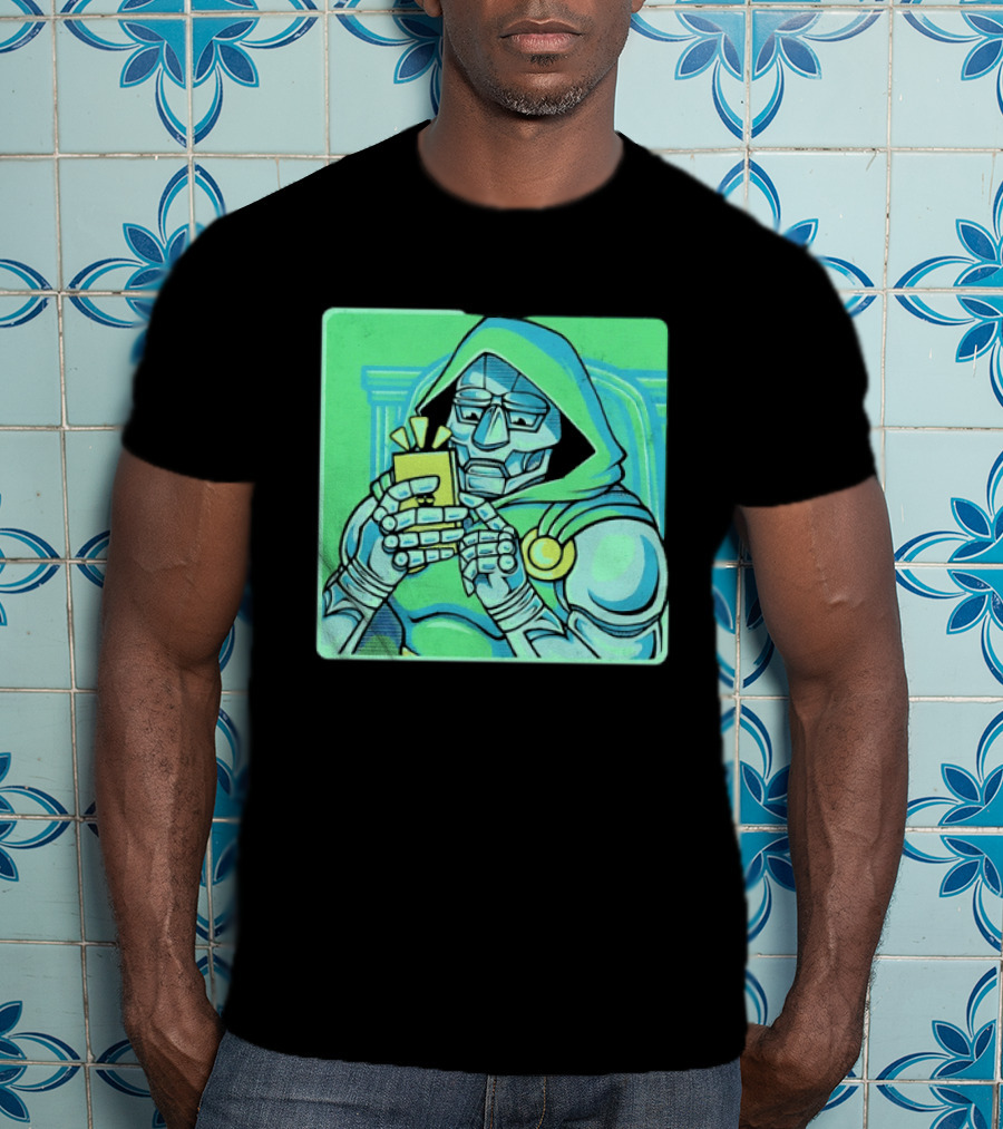 Doctor Doom Marvel Villain Doom Scroll Of Doom T-Shirt