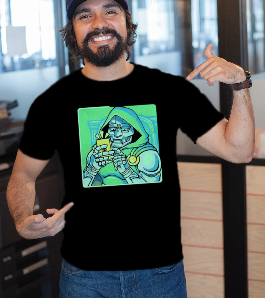 Doctor Doom Marvel Villain Doom Scroll Of Doom T-Shirt