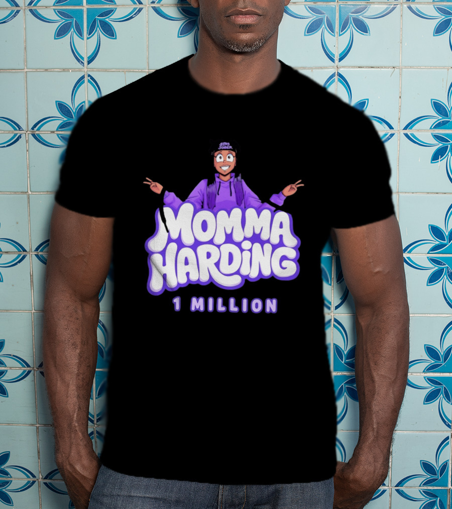 Momma Harding Stay Sober 1 Million Content Creator Celebration T-Shirt