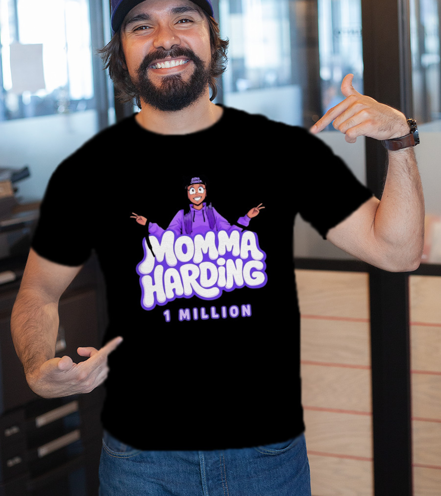 Momma Harding Stay Sober 1 Million Content Creator Celebration T-Shirt