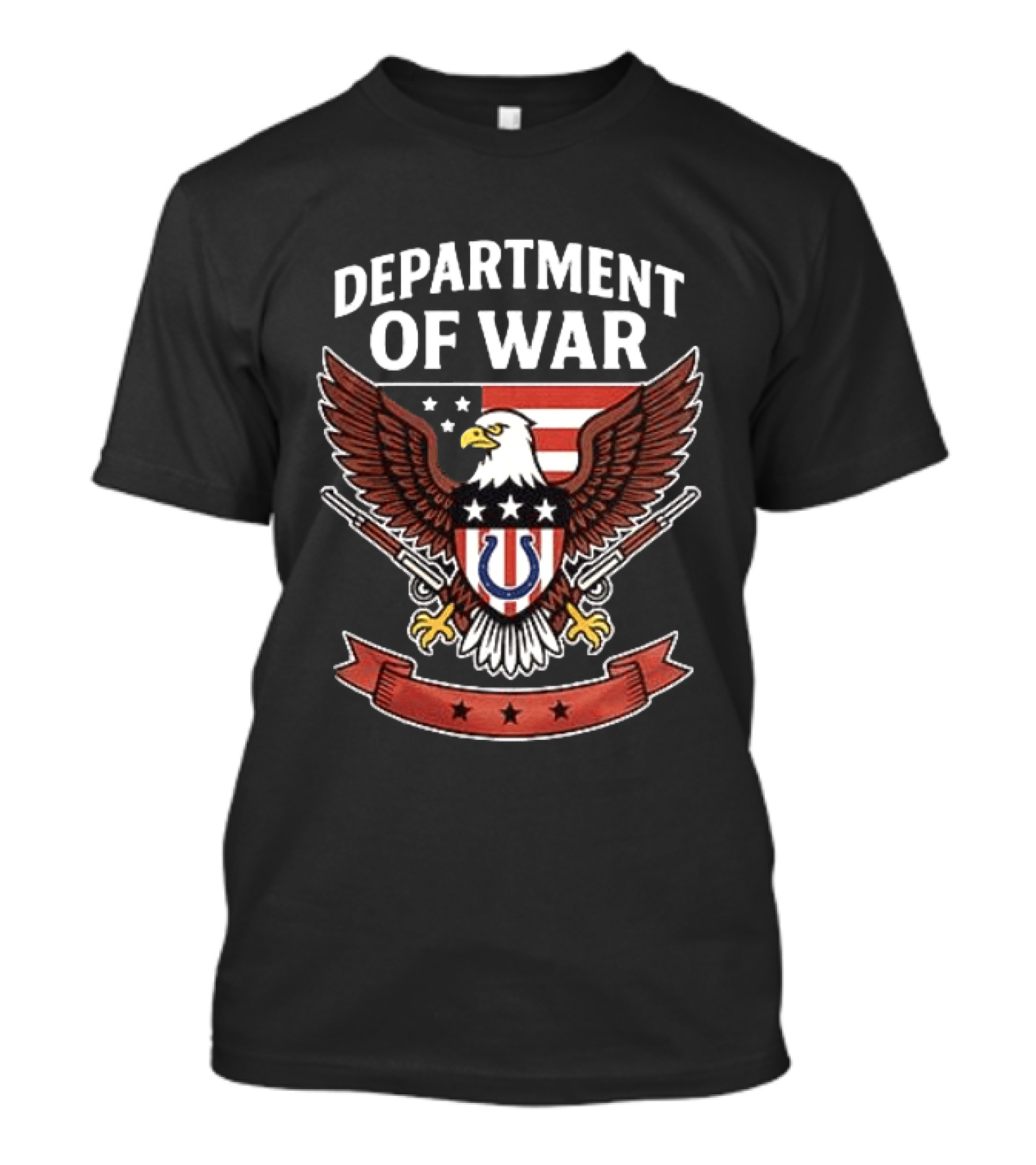 Department Of War Eagle Indianapolis Colts Stars And Stripes T-Shirt