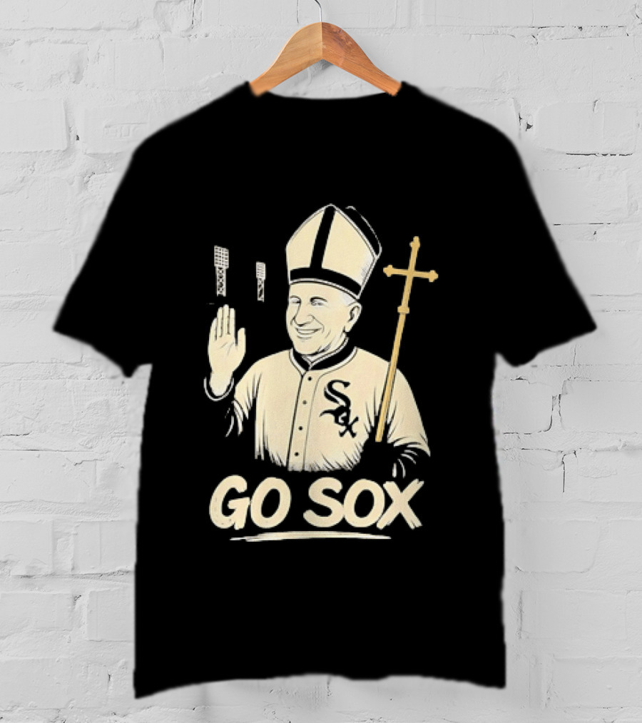 Pope Francis Go Sox Chicago White Sox MLB T-Shirt
