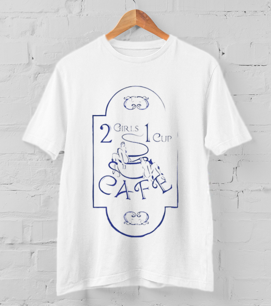 2 Girls 1 Cup Cafe Internet Culture Viral Video T-Shirt