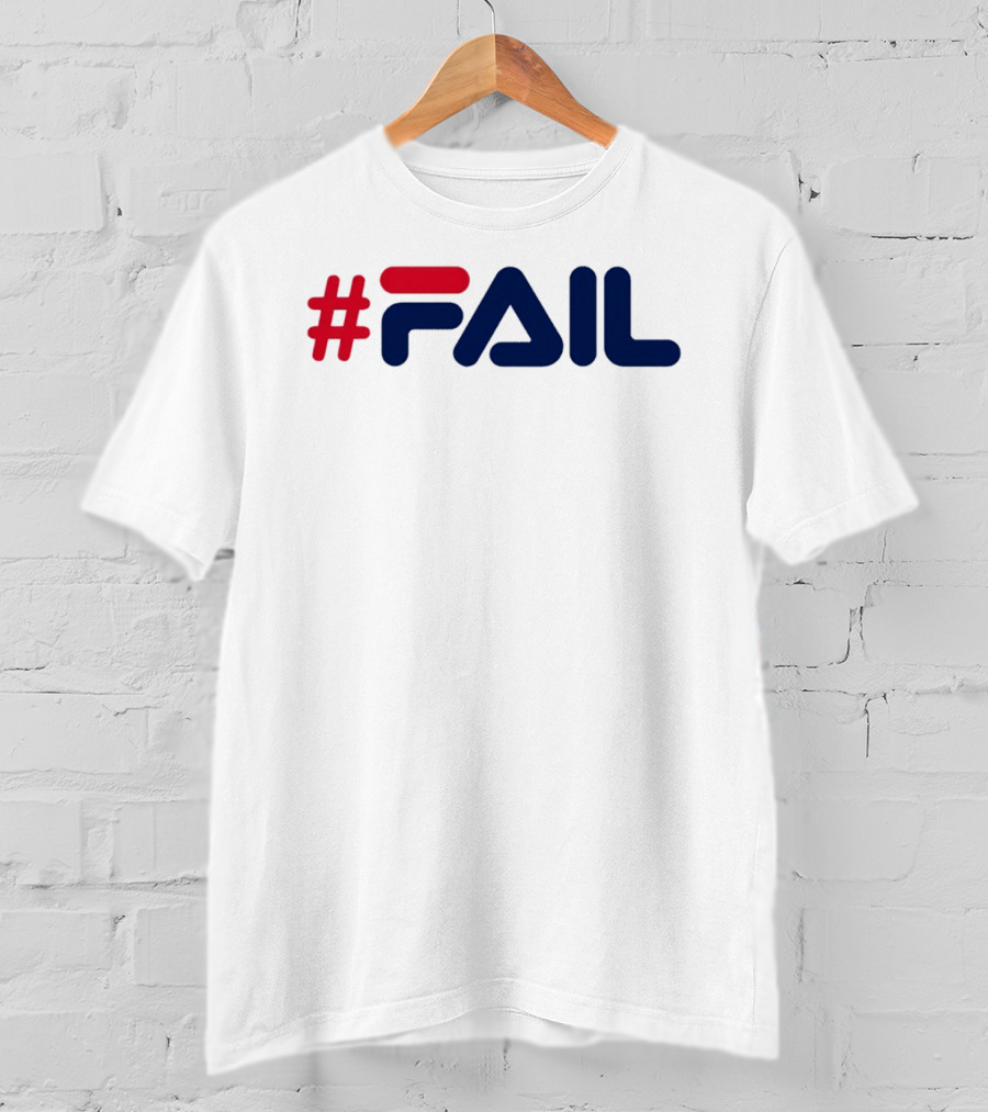 #FAIL Hashtag Bold Modern T-Shirt
