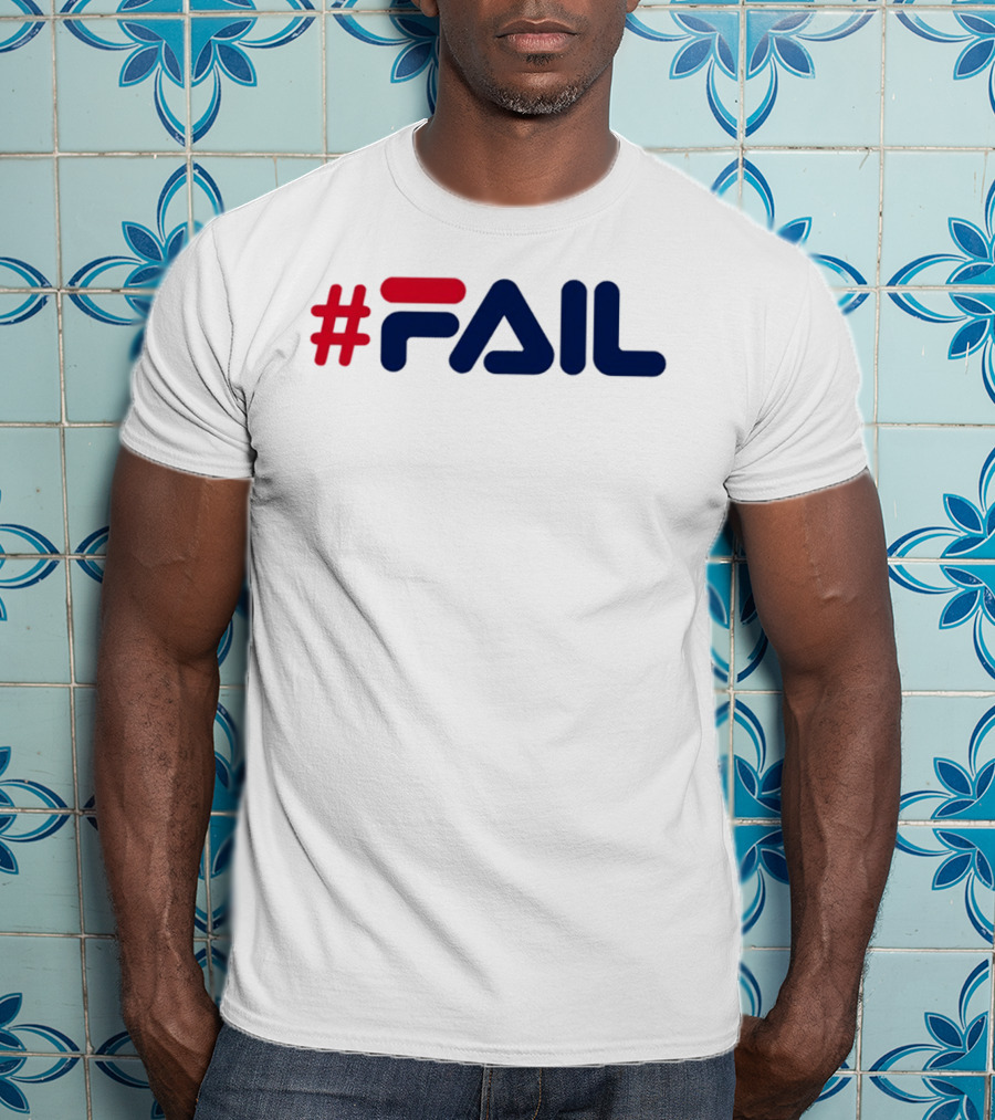 #FAIL Hashtag Bold Modern T-Shirt