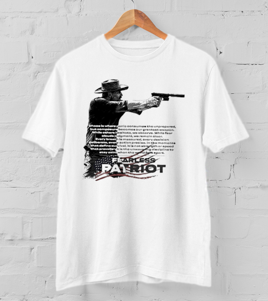 Jordan Salinas Fearless Patriot Hero T-Shirt