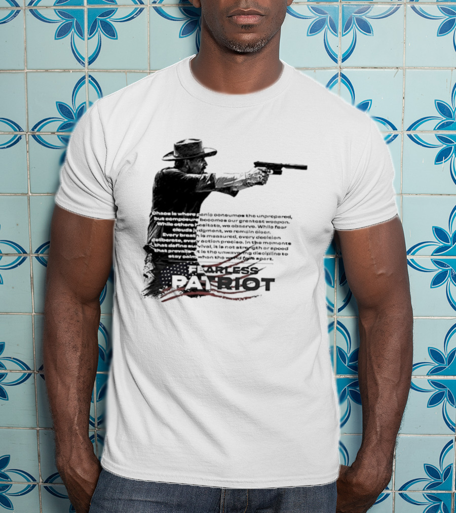 Jordan Salinas Fearless Patriot Hero T-Shirt