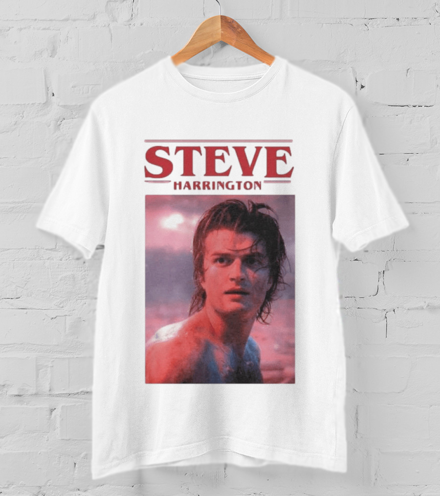 Steve Harrington Vintage Aesthetic Stranger Things Joe Keery T-Shirt