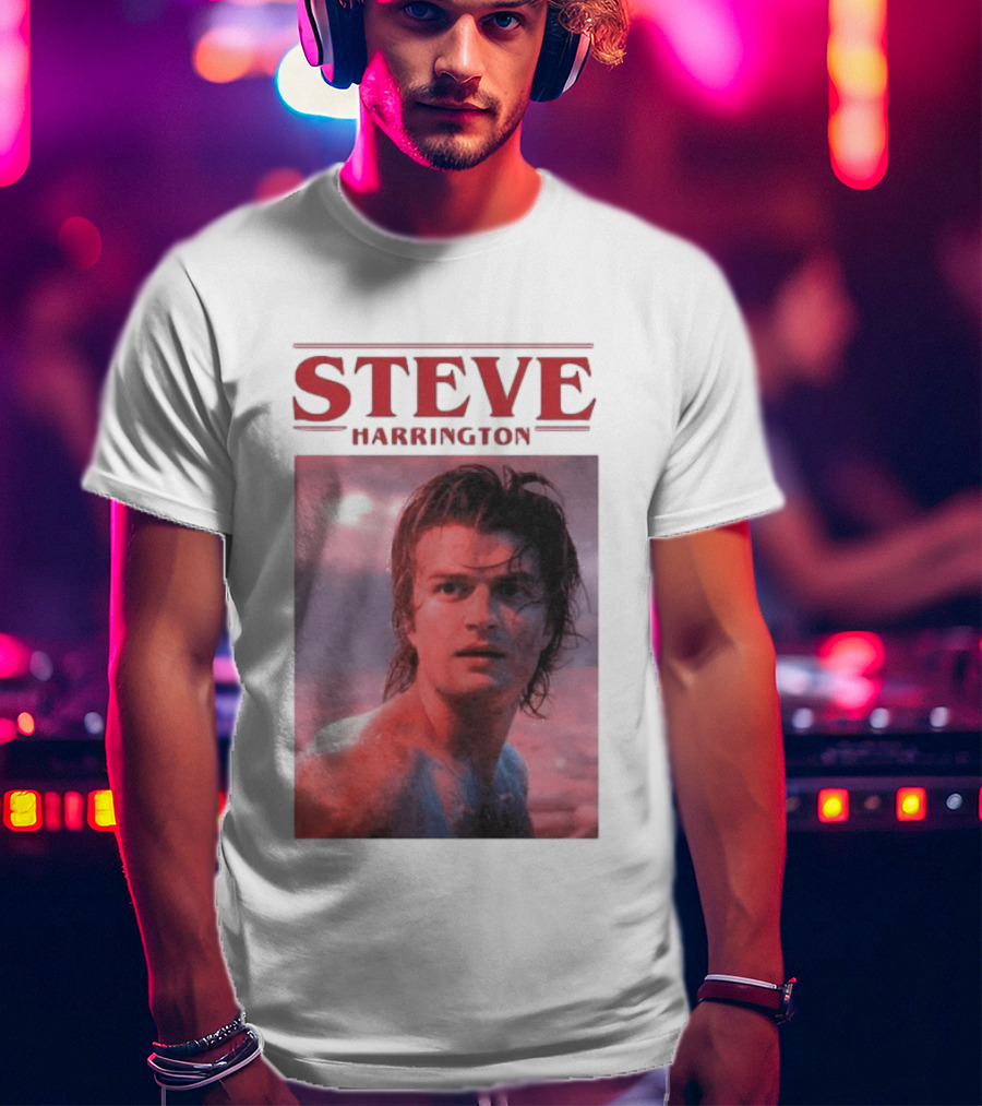 Steve Harrington Vintage Aesthetic Stranger Things Joe Keery T-Shirt