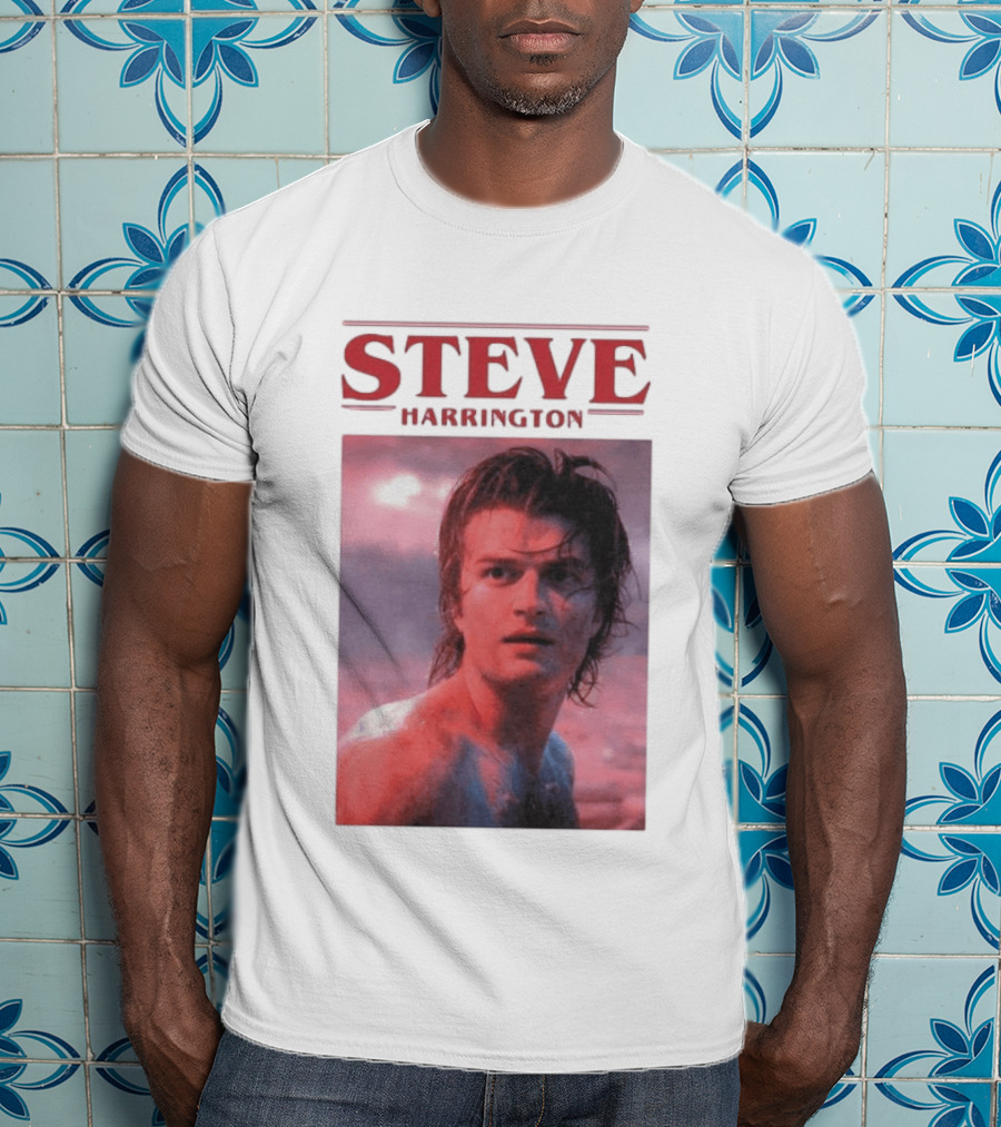 Steve Harrington Vintage Aesthetic Stranger Things Joe Keery T-Shirt