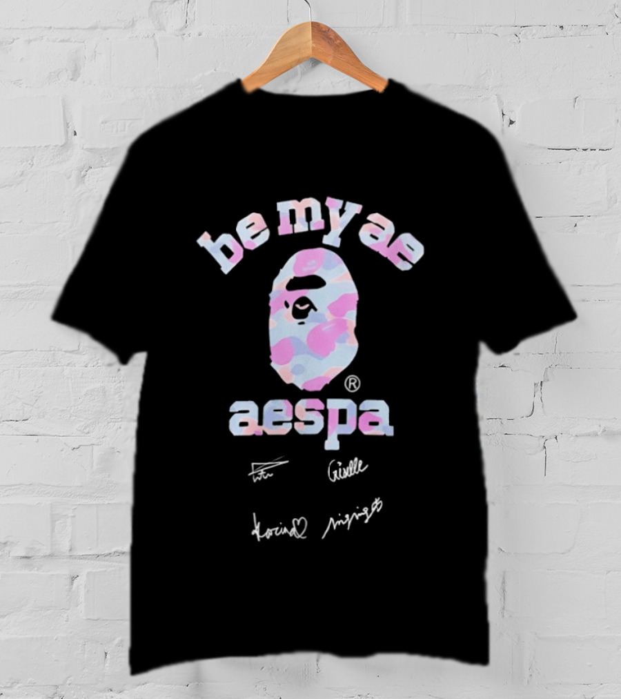 Be My Ae Aespa Karina Giselle K Pop T-Shirt