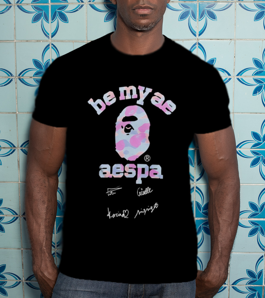 Be My Ae Aespa Karina Giselle K Pop T-Shirt