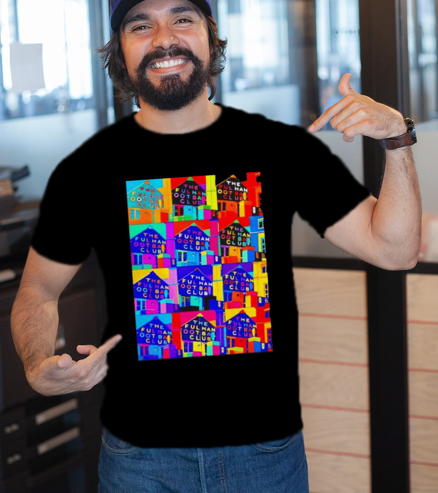 The Fulham Football Club Pop Art Craven Cottage T-Shirt