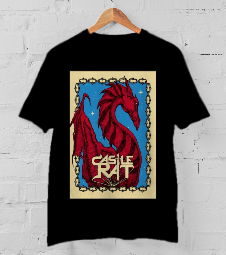Castle Rat Red Dragon Marienthal Germany Aug 14 2026 T-Shirt