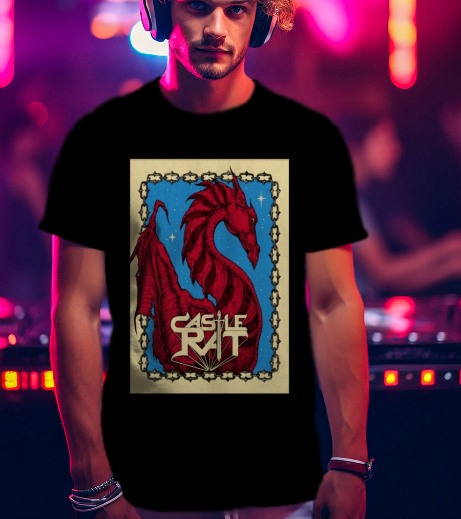 Castle Rat Red Dragon Marienthal Germany Aug 14 2026 T-Shirt