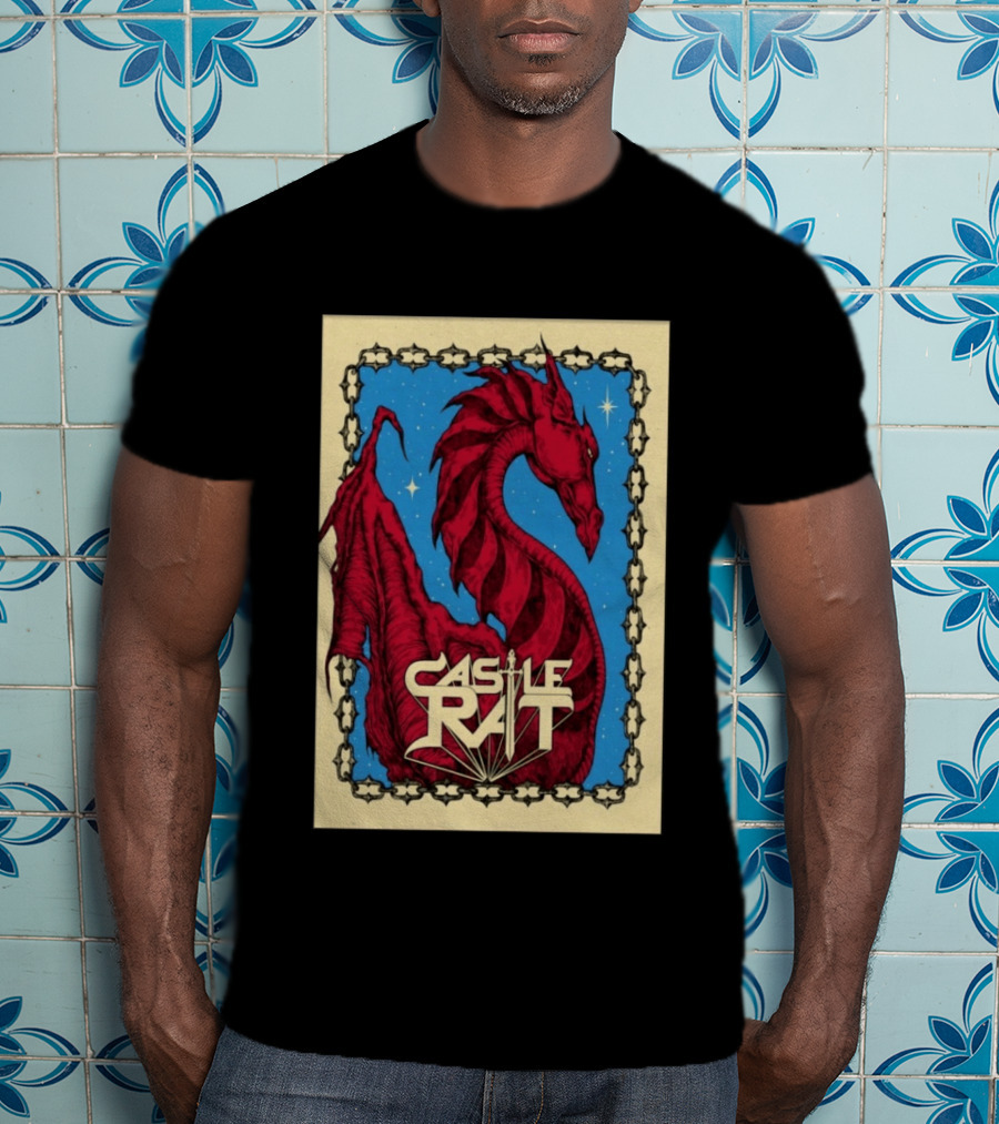 Castle Rat Red Dragon Marienthal Germany Aug 14 2026 T-Shirt