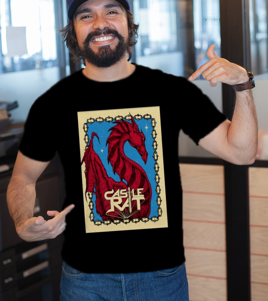 Castle Rat Red Dragon Marienthal Germany Aug 14 2026 T-Shirt