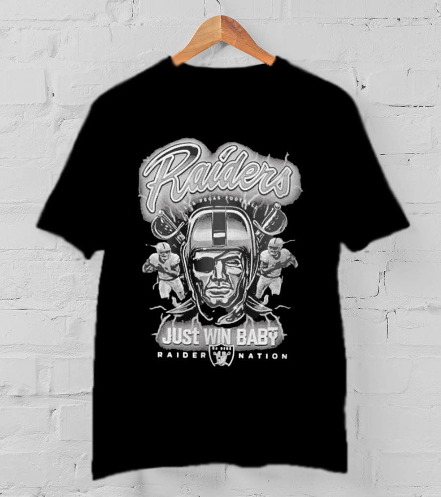 Raider Nation Las Vegas Football Just Win Baby T-Shirt