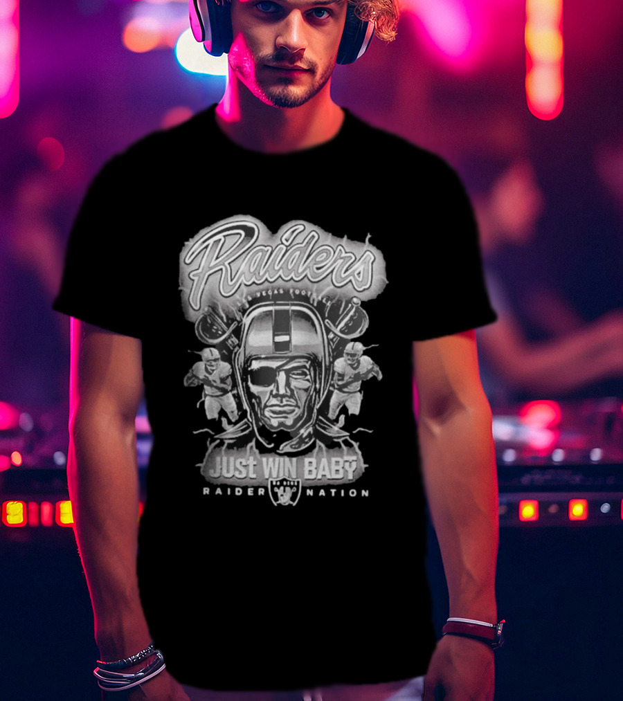 Raider Nation Las Vegas Football Just Win Baby T-Shirt