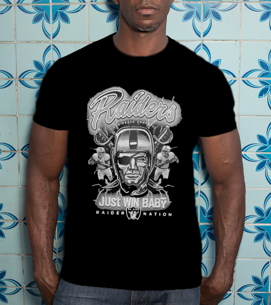 Raider Nation Las Vegas Football Just Win Baby T-Shirt