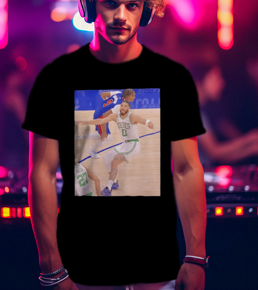 Jayson Tatum Celtics Basketball Vs Thompson And Walsh NBA T-Shirt