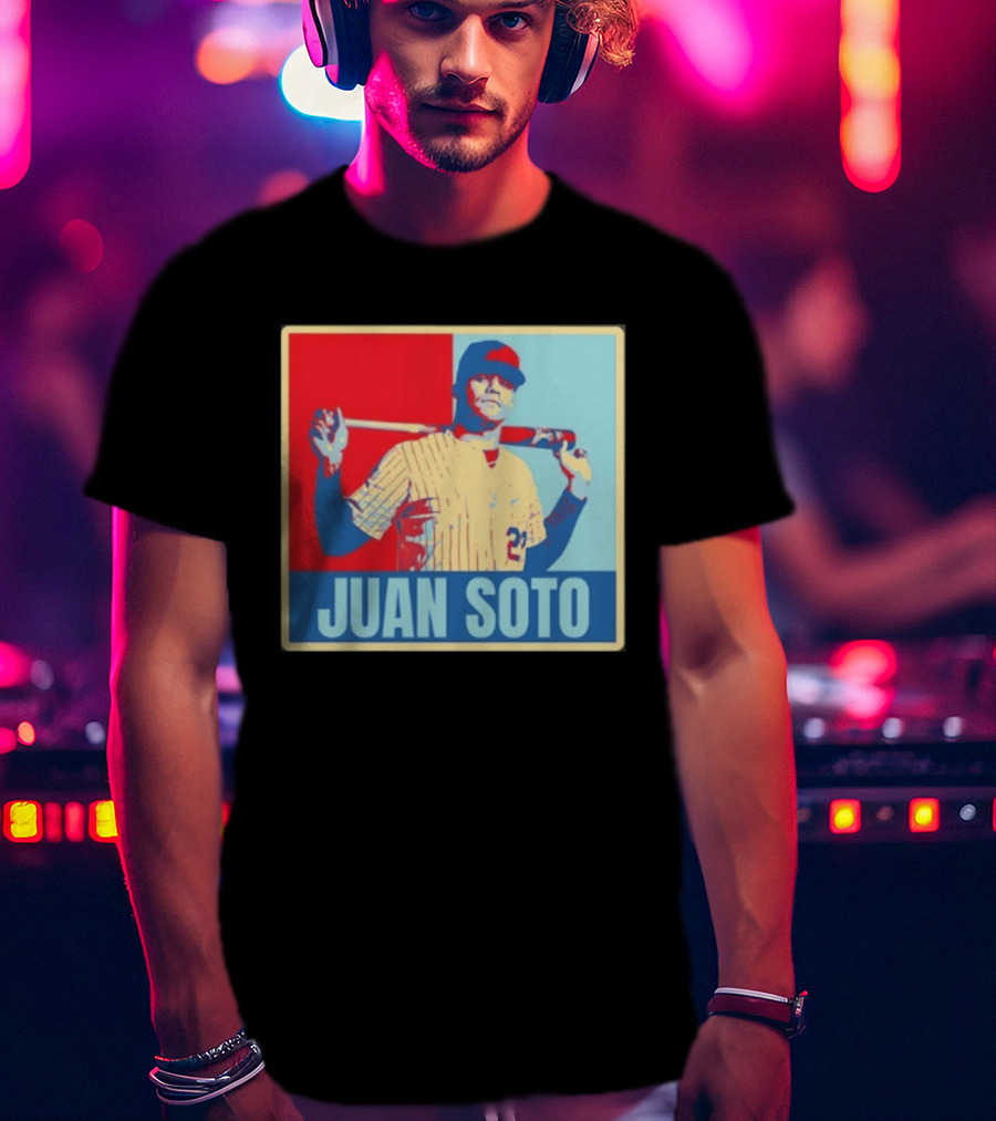 Juan Soto Mets Red Blue T-Shirt