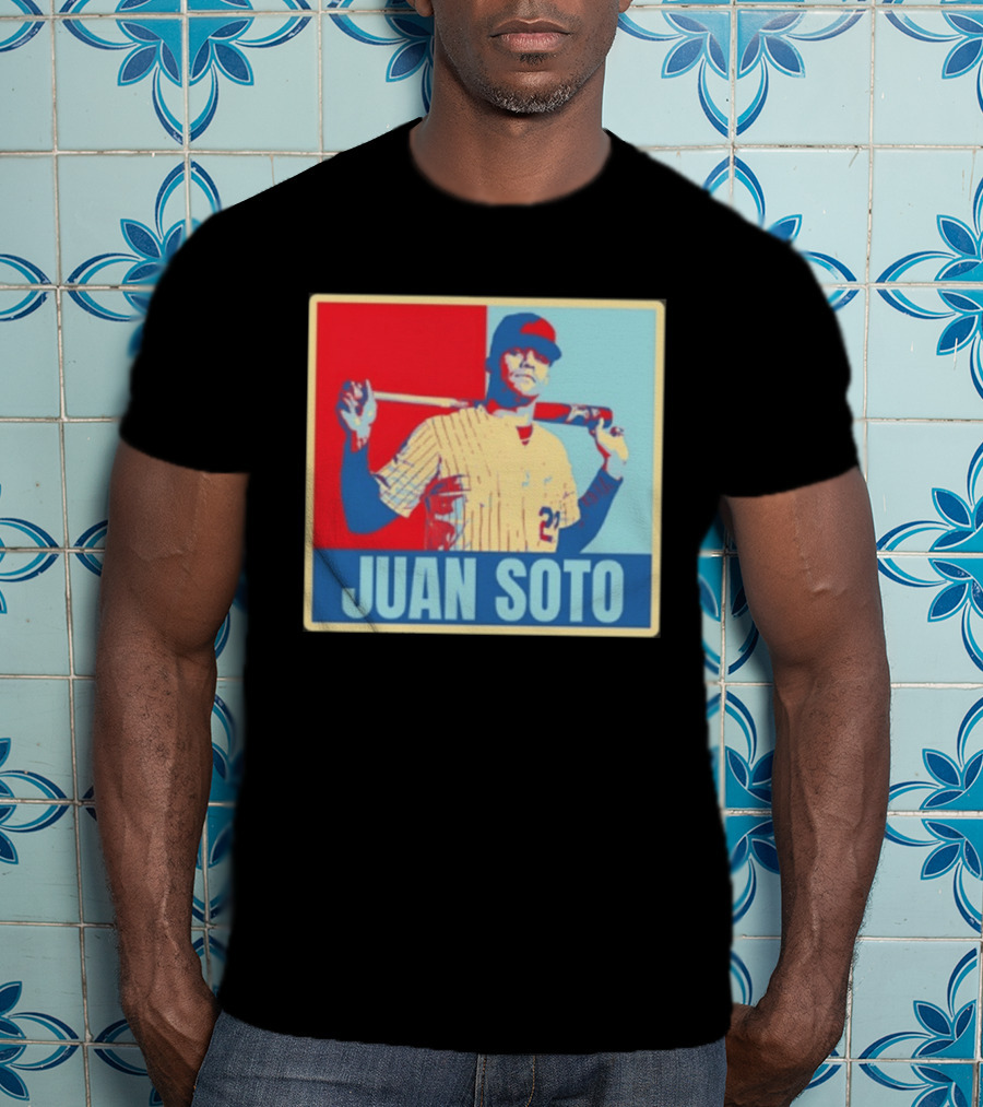 Juan Soto Mets Red Blue T-Shirt