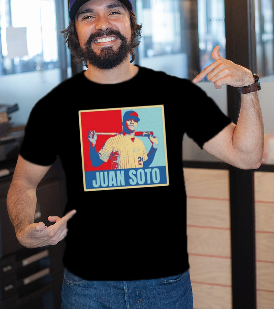 Juan Soto Mets Red Blue T-Shirt