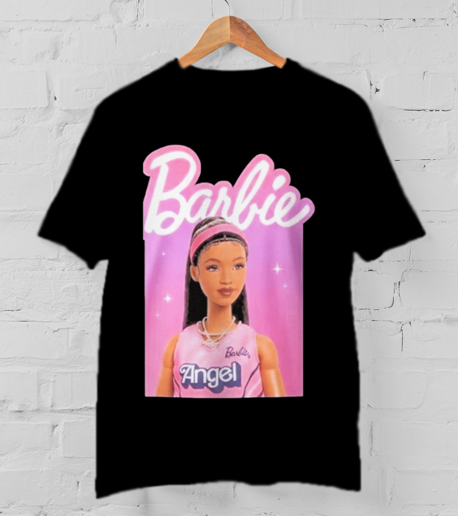 Barbie Angel Basketball Doll T-Shirt