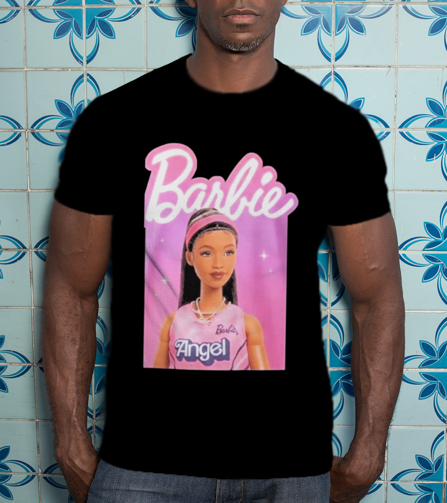 Barbie Angel Basketball Doll T-Shirt