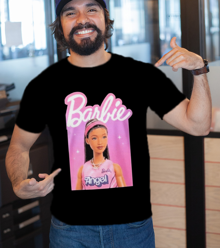 Barbie Angel Basketball Doll T-Shirt