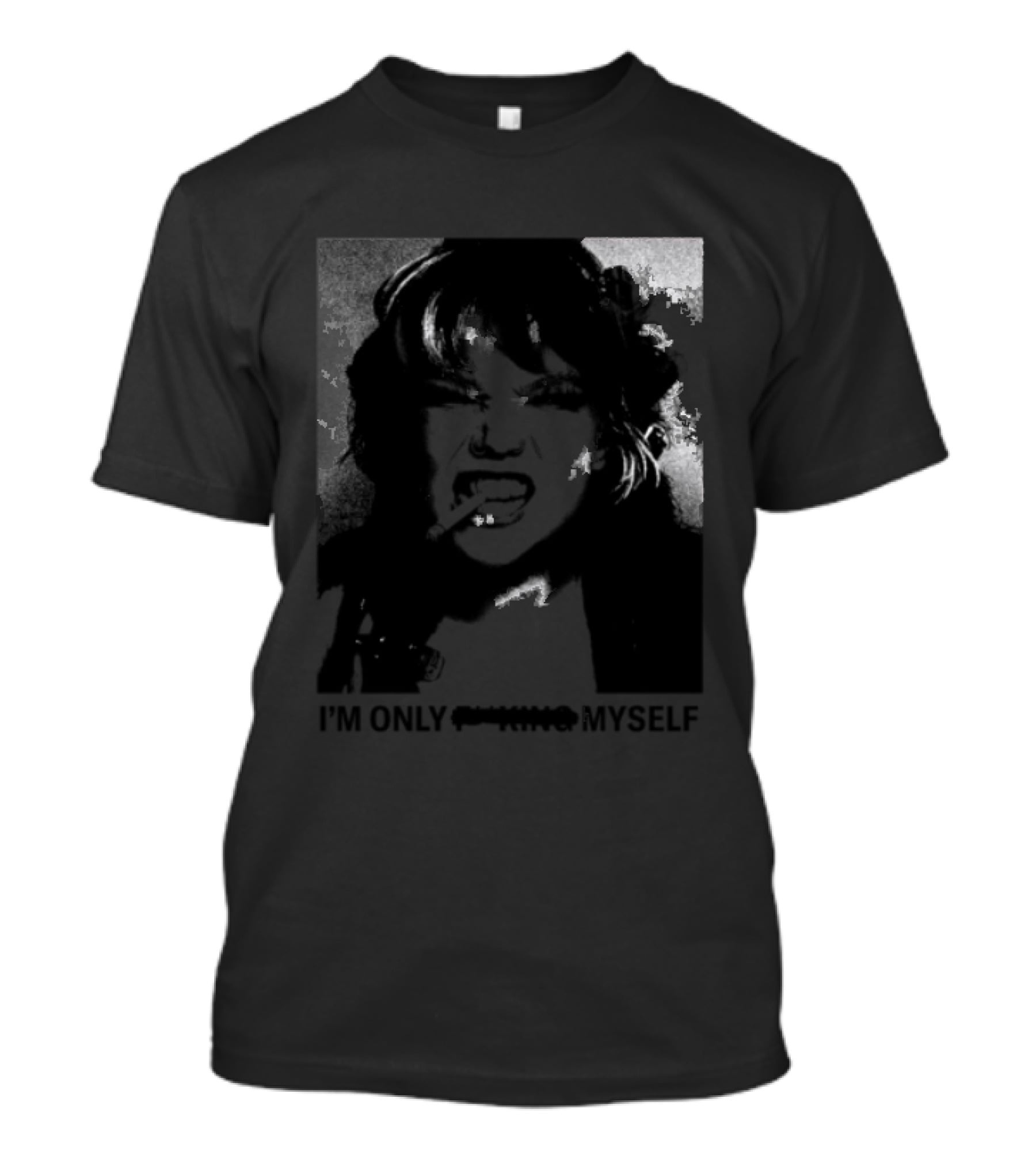 Lola Young Store I'm Only FKing Myself White T-Shirt